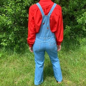 Vintage Overalls w/Embroidery